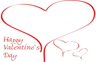 Happy Valentines Day Greetings Card