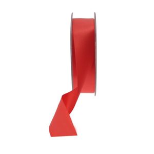 25mm Satin Ribbon Bright Red