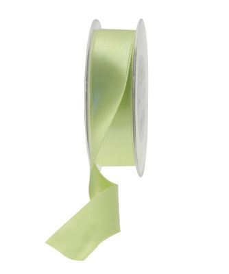 25mm Satin Ribbon Lime Green