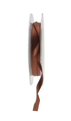 6mm Satin Ribbon Brown