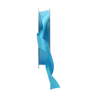 15mm Satin Ribbon Turquoise