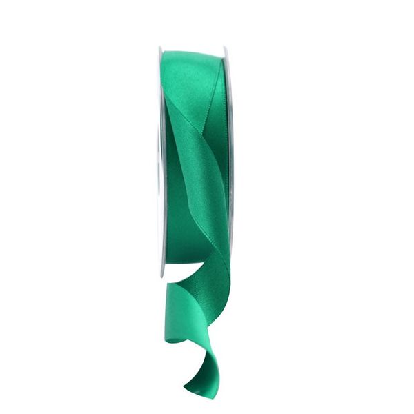 25mm Satin Ribbon Emerald