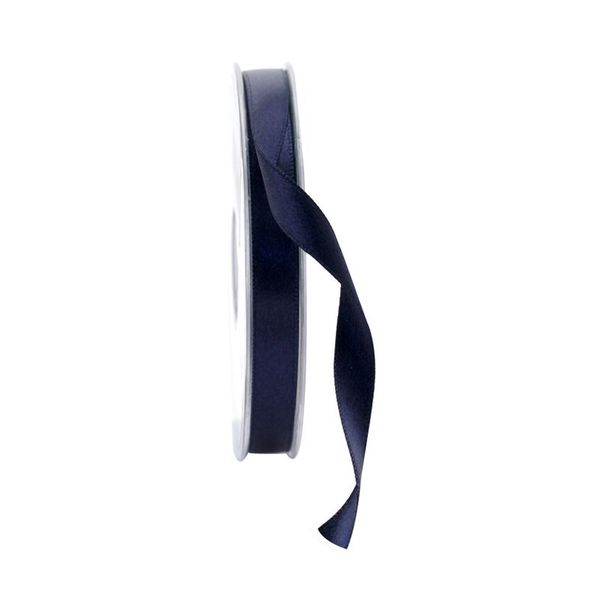 10mm Satin Ribbon Navy Blue