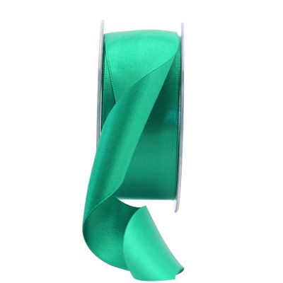 3mm Satin Ribbon Emerald