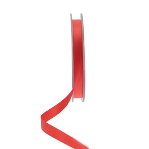 10mm Satin Ribbon Bright Red