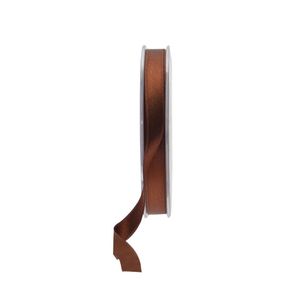 10mm Satin Ribbon Brown