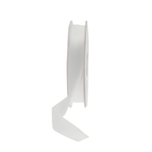 15mm Satin Ribbon White