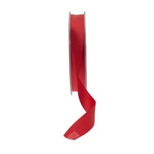 15mm Satin Ribbon Deep Red