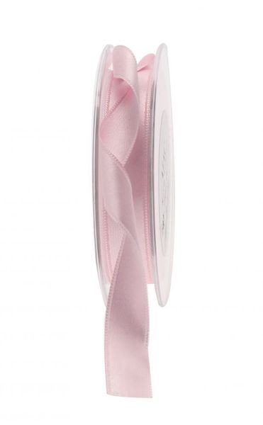 15mm Satin Ribbon Baby Pink