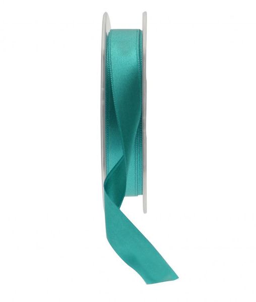 15mm Satin Ribbon Teal Green