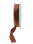 15mm Satin Ribbon Brown