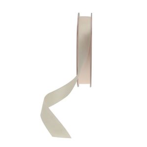15mm Satin Ribbon Cream