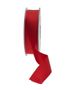 25mm Satin Ribbon Deep Red