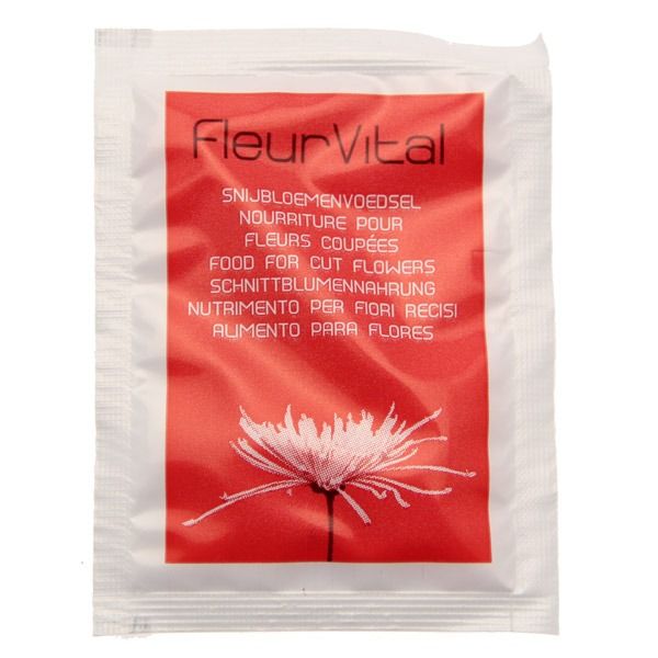 Fleur Vital Flower Food Sachets Easy Florist Supplies