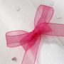 Hot Pink Organza Ribbon