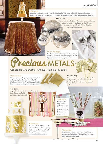 Precious Metal Mood Board