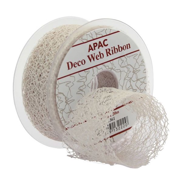 Ivory Deco Web Ribbon