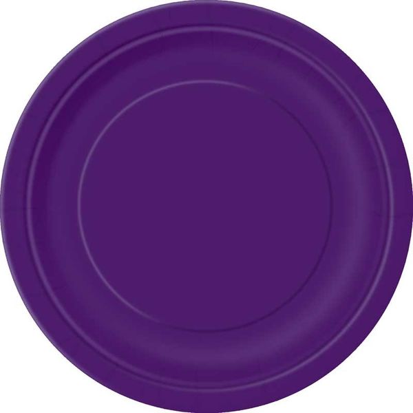 Purple Paper Party Plates