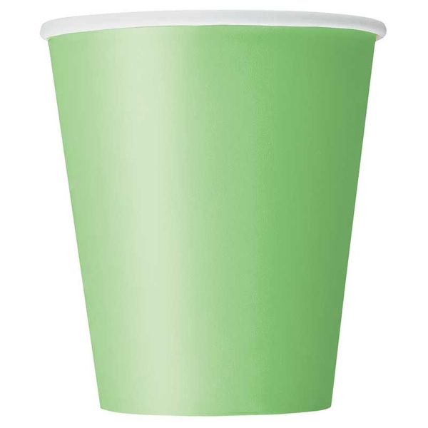 Lime Green Paper Cup
