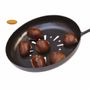 Gardeco Chestnut Roasting Pan - With Chestnuts