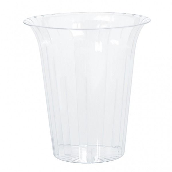 19cm Flared Acrylic Vase