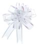 White Organza Pull Bow (25mm)