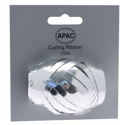 Metallic Silver Ribbon Cop 