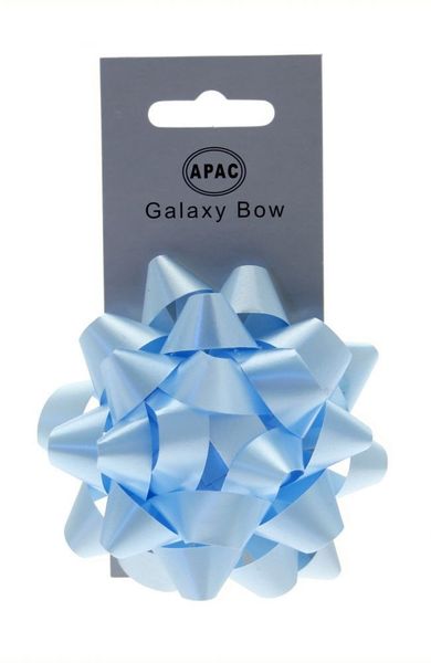 Light Blue Galaxy Bow 