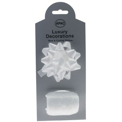 White Galaxy Bow and Cop