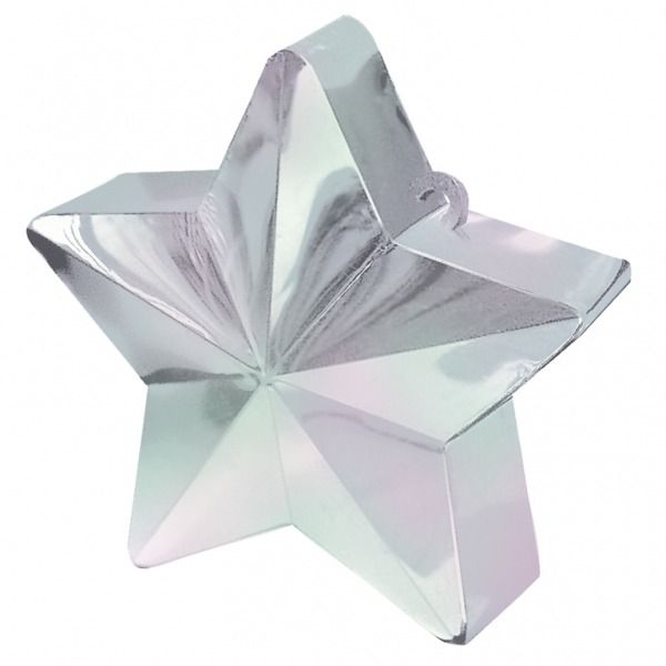 Iridescent Star Balloon Weight