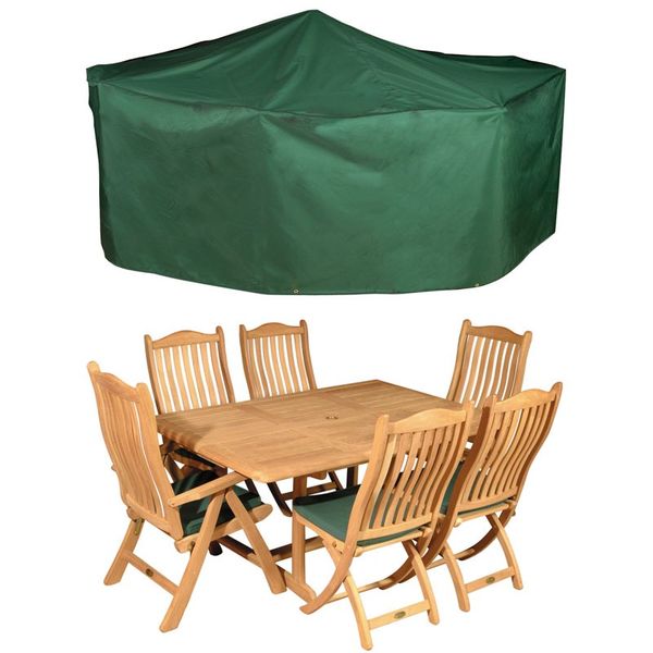 Bosmere Premier 6 Seater Rectangular Patio Set Cover Garden Mall