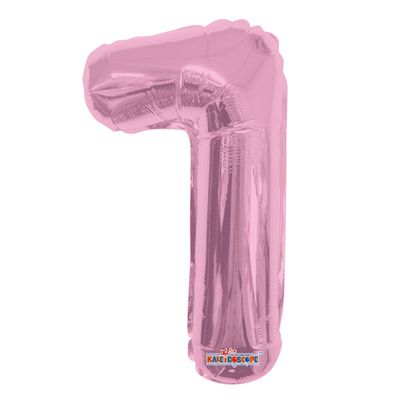 Light Pink Number 1 Balloon