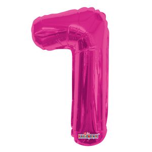 Hot Pink Number 1 Balloon