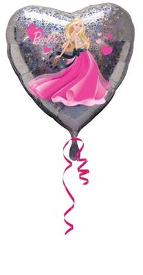 Barbie Love Hearts Foil Balloon