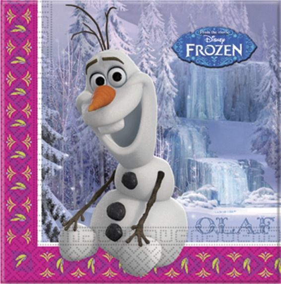 Disney Frozen - Disney Frozen Olaf Napkins