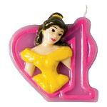 Disney Princess Party Age 1 Princess Candle