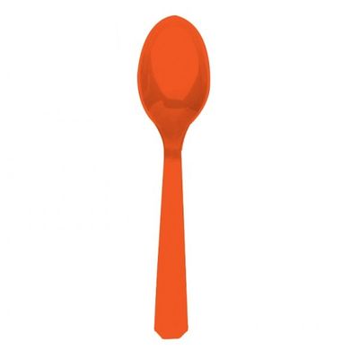 Orange Party Spoons