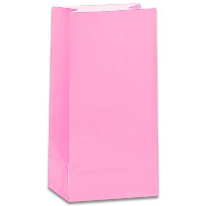 Pink Paper Party Bags