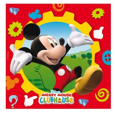 Mickey Mouse Clubhouse party napkins