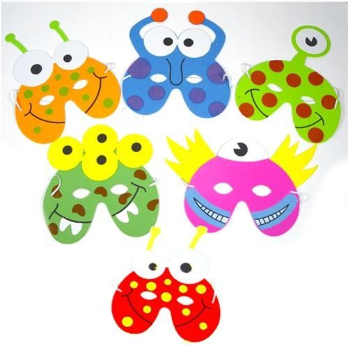 Monster Foam Party Masks - Special price