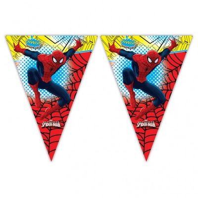 Ultimate Spiderman Party Banner