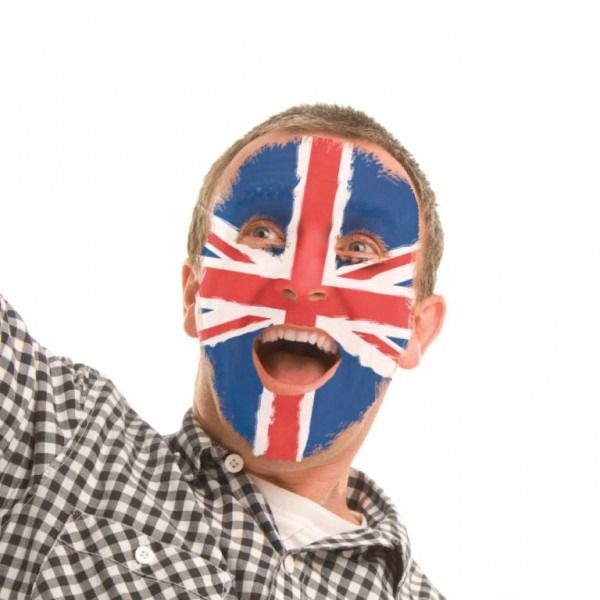 Union Jack Face Paint PartyBits2Go
