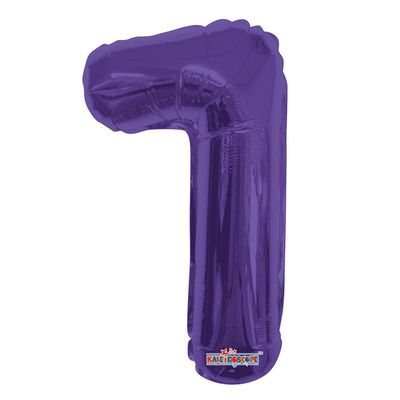 Purple Foil Balloon - Age 1 - 14Inch