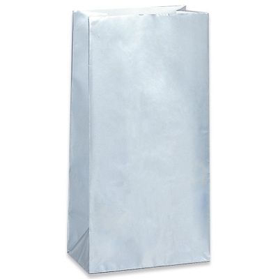 Silver Paper Party Bags