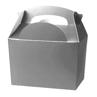 Silver Party Food Box