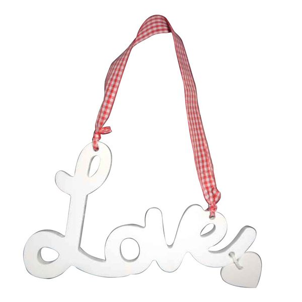 Hanging Love Sign