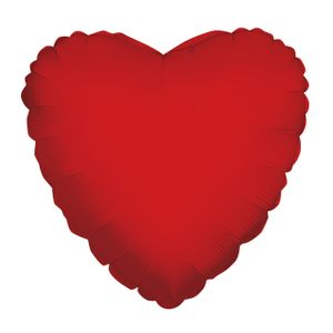 Red Heart Foil Balloon
