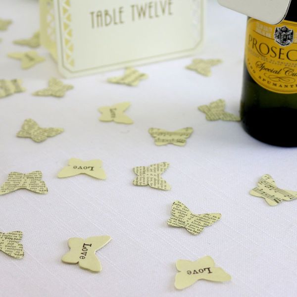 Butterfly Vintage Table Confetti