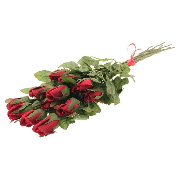 Red Rose Bud Bouquet