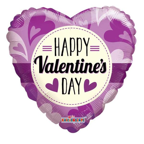 Happy Valentines Day Purple Gellibean